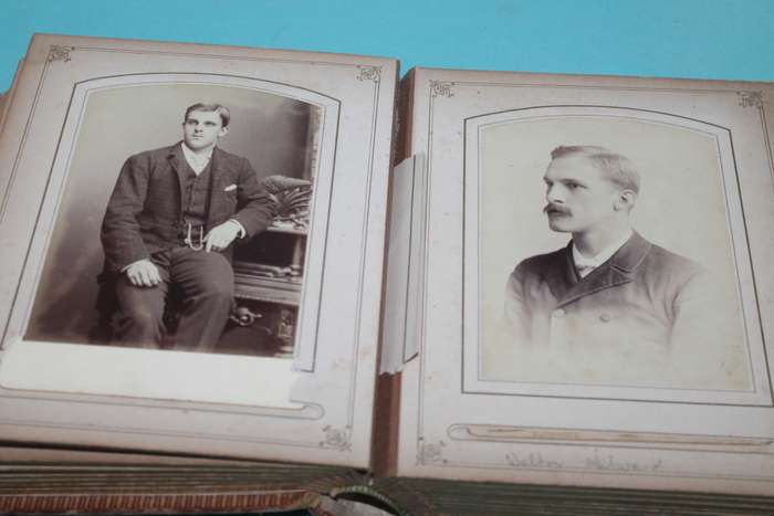Old Photo Album with 38 black and White photos`