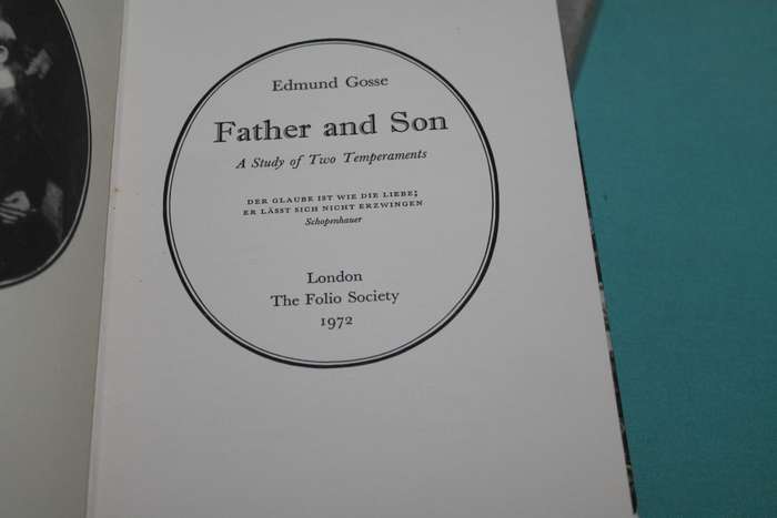 Edmund Gosse Father and Son