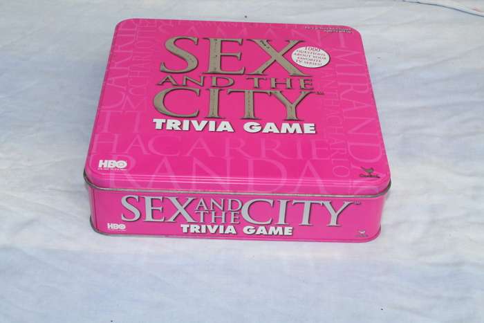 Sex in the City Trivia Game in Tin