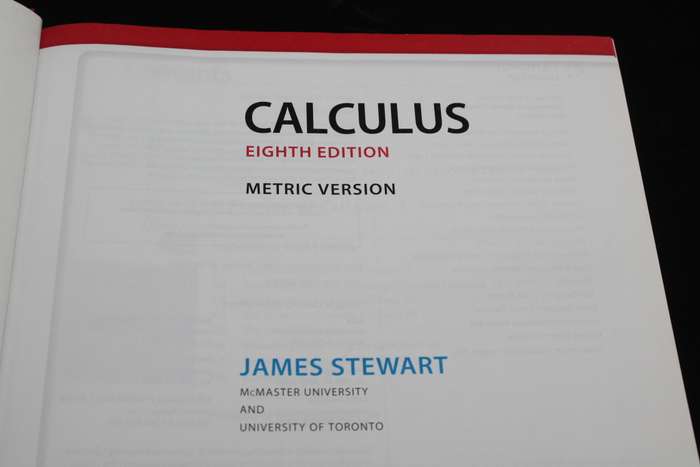 James Stewart Calculus Metric Version Eight Edition
