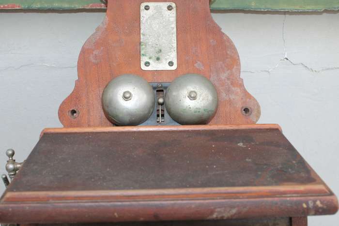 Vintage Wooden Telephone