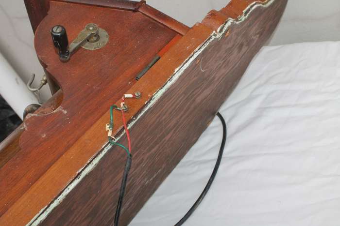 Vintage Wooden Telephone