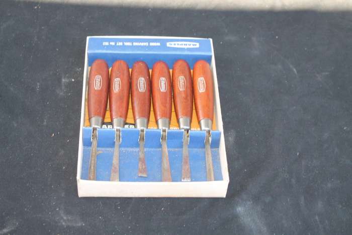 Marples Carving Tools Boxed