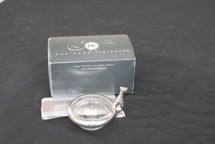 Boxed Diana Carmichael Cheetah with spoon