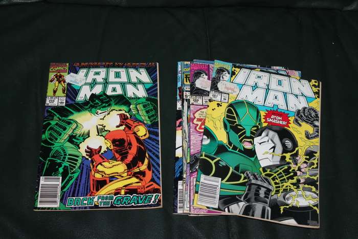 7 Iron Man Comic`s from 1990`s