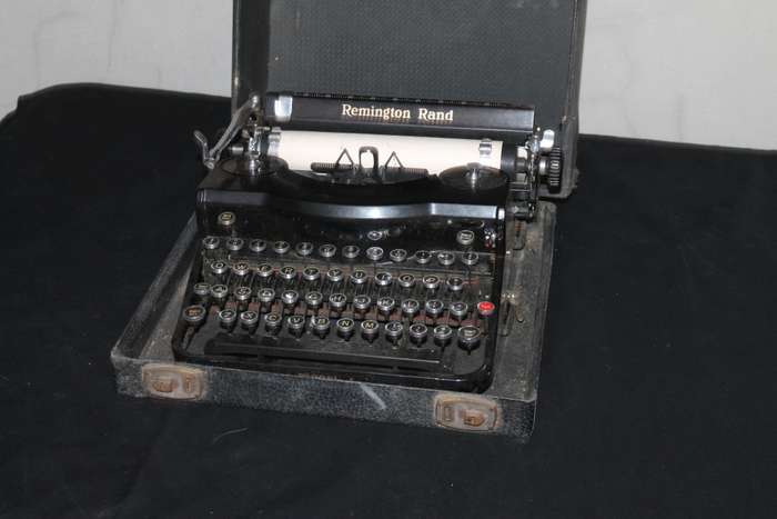 Remmington Rand typewriter