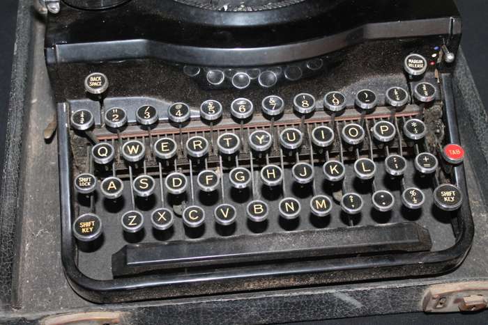 Remmington Rand typewriter