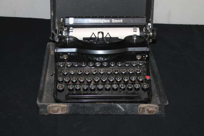 Remmington Rand typewriter