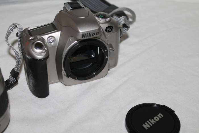 Nikon F55 Film Camera with two Lenses