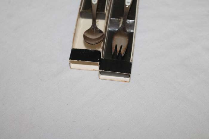 Royal Albert September Cake fork and spoon