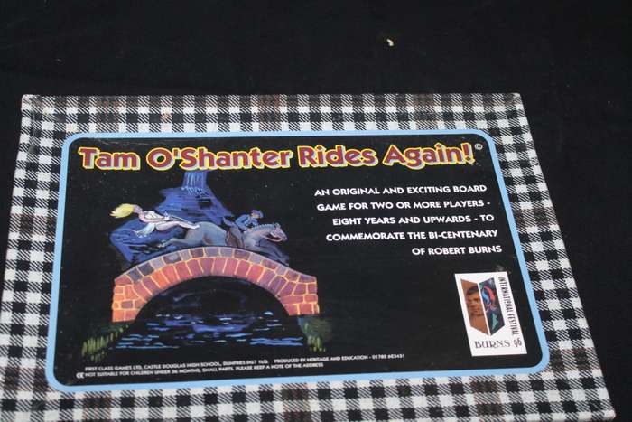 Tam O'Shanter Rides Again Boardgame