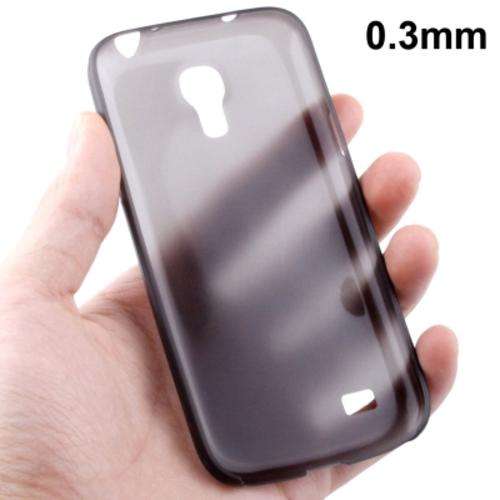 0.3mm Ultra Slim Polycarbonate Translucent Protective Shell for Samsung Galaxy S4 mini (Black)