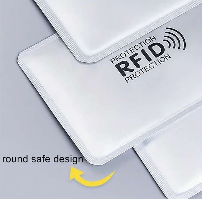 RFID/NFC Blocking Sleeves for Cards (4 Sleeves per Pack)