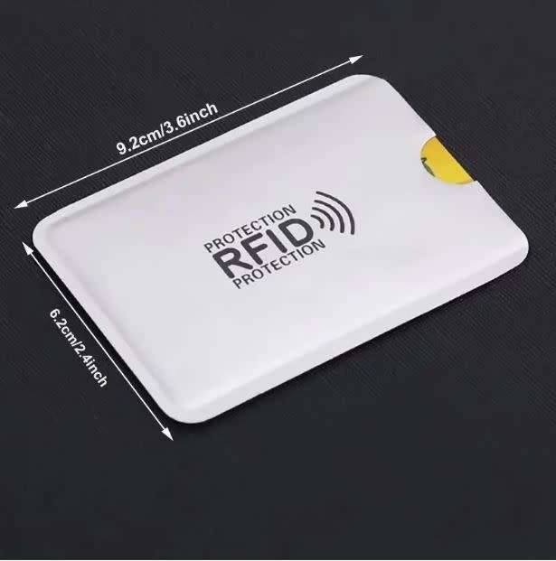RFID/NFC Blocking Sleeves for Cards (4 Sleeves per Pack)