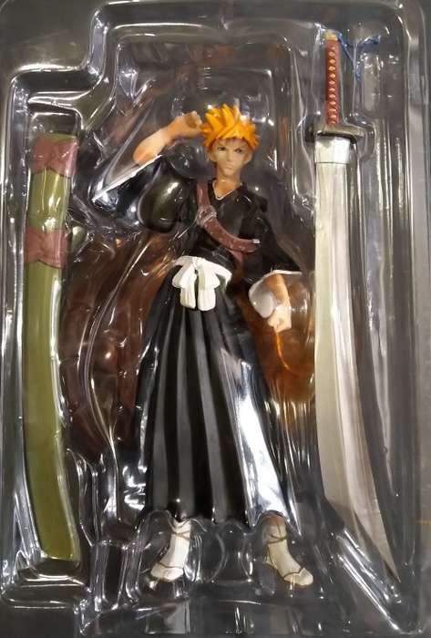MEGAHOUSE - BLEACH - ICHIGO KUROSAKI FIXED FIGURE 23CM - RARE