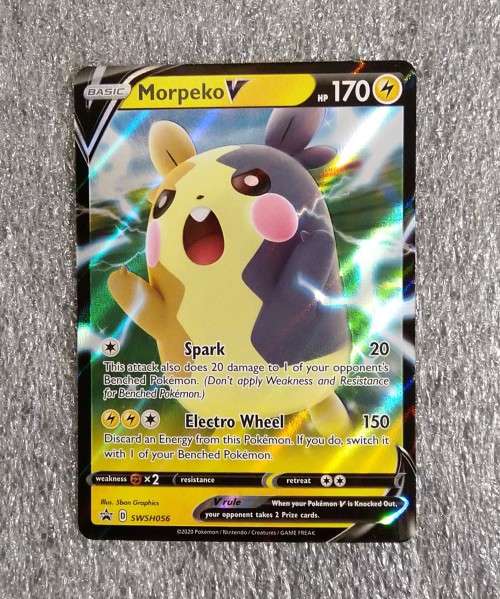 POKEMON CARDS - Morpeko V - SWSH056 - Promo Pokemon Promo Cards