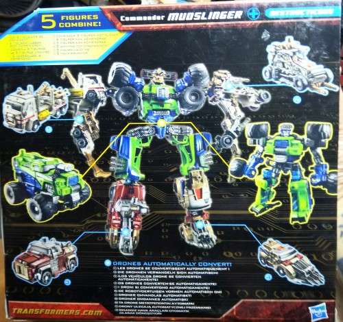 Original Transformers Power Core Combiners 5 in 1 Mudslinger With Destructicons 2010 Hasbro - Sealed