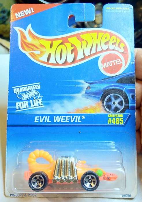 1995 HOT WHEELS / HOTWHEELS - DIE CAST - COLLECTORS EDITION - EVIL WEEVIL - SEALED - SO COOL!