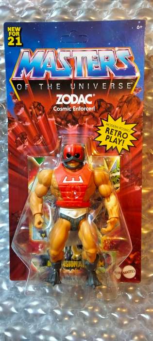 USA IMPORT-MATTEL - MOTU - MASTERS OF THE UNIVERSE - ORIGINS - ZODAC RETRO PLAY