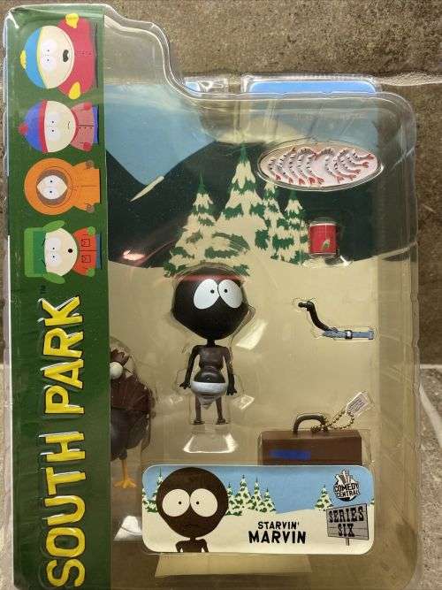 SOUTH PARK 6IN ACTION FIGURE SERIES 6 STARVIN MARVIN - ULTIMATE RARE!