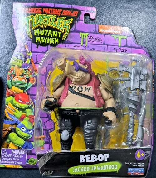 Playmates - TMNT - Teenage Mutant Ninja Turtles - Mutant Mayhem - Bebop