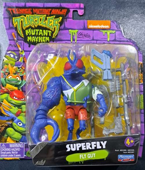 Playmates - TMNT - Teenage Mutant Ninja Turtles - Mutant Mayhem - SuperFly