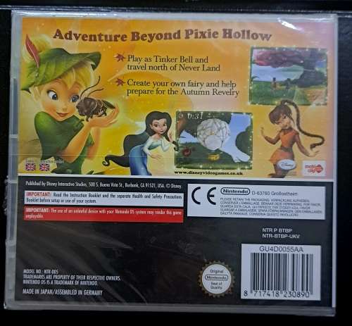 Nintendo DS - Tinkerbell And The Lost Treasure - Sealed