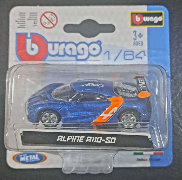 Bburago - Alpine A110-50 - Die Cast 1:64