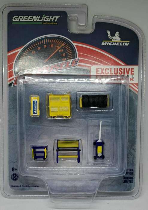 1:64 GreenLight - MICHELIN - Garage Accessory 6 Pack