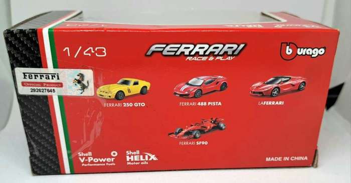 Shell-V Power - Bbhurago - 1:43 - Ferrari 250 GTO