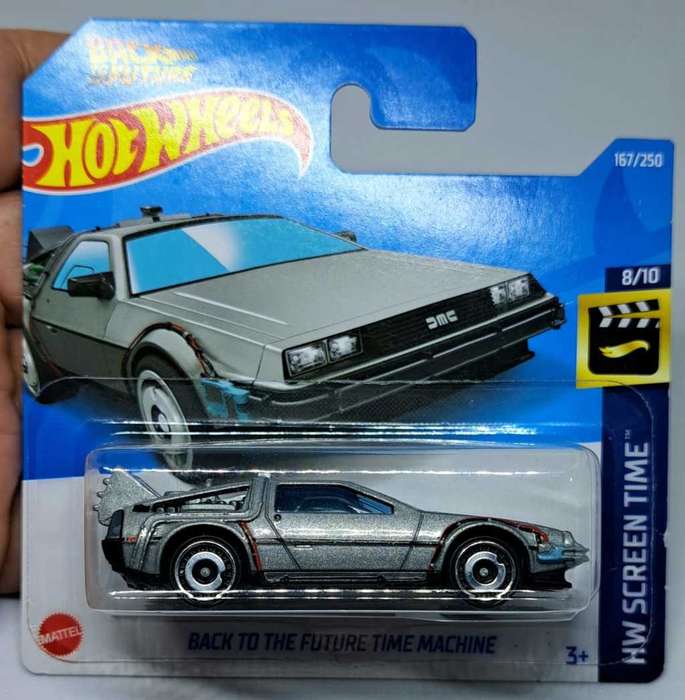 Hot Wheels - Die Cast Vehicles 1:64 - Back To The Future - Time Machine