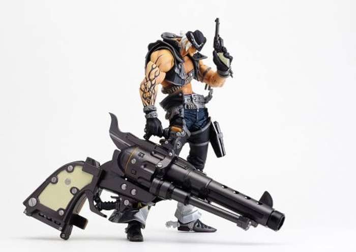 Kaiyodo - TriGun - Gazelle The Peace Maker - Rare Black Version - Insane Figure!!!