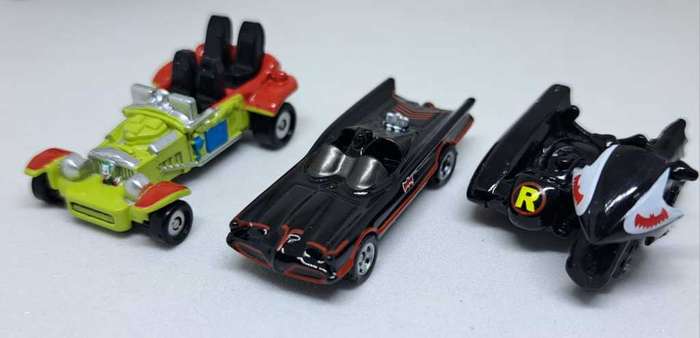 JADA / DC COMICS - Batman Nano Metal Rides Bundle with Batman & Robin