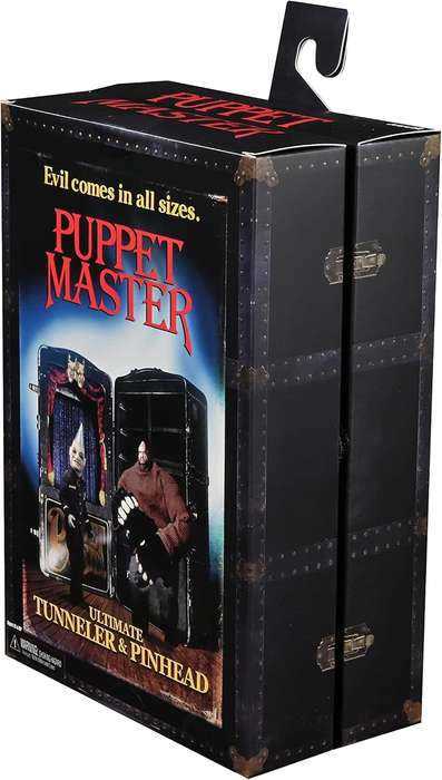 NECA - Puppet Master Ultimate Pinhead and Tunneler 4.5-Inch Scale Action Figure 2-Pack