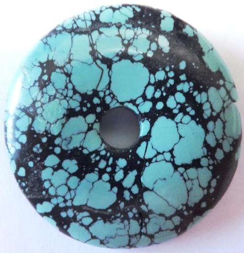 NATURAL TURQUOISE DONUT - 75.6 ct