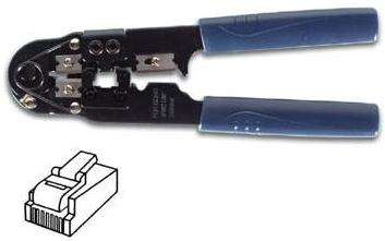 RJ45 Crimp on Tool for RJ45 Plugs