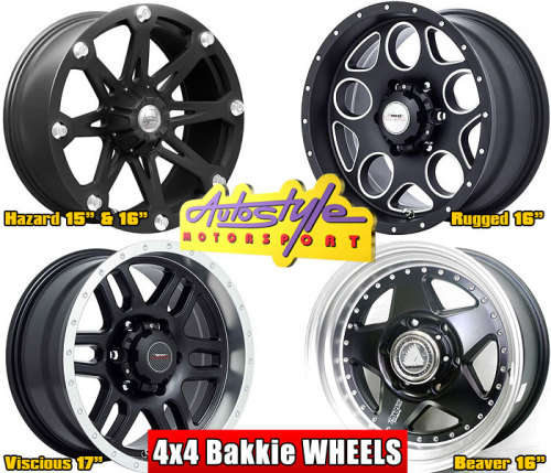 17" A-Line Battle 6/139 TNTF Alloy Mag Wheels and Rims to fit 4X4 RANGER HILUX NISSAN