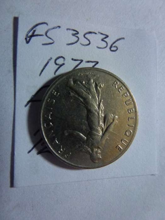 1977 France 1/2 franc