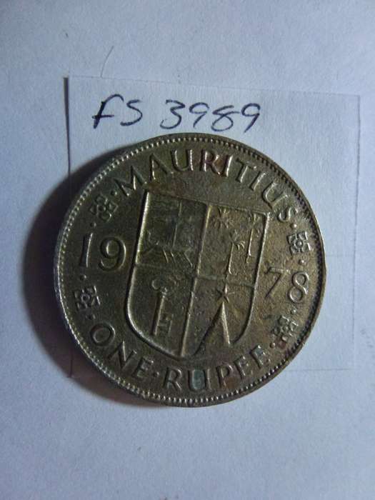 1978 Mauritius 1 rupee