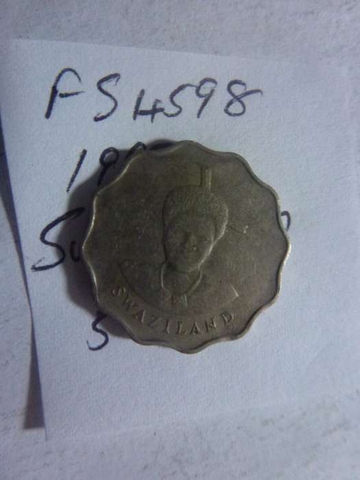 1992 Swaziland 5 cent