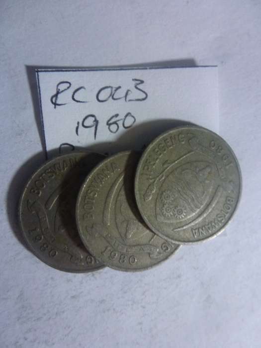 1980 Botswana 10 thebe