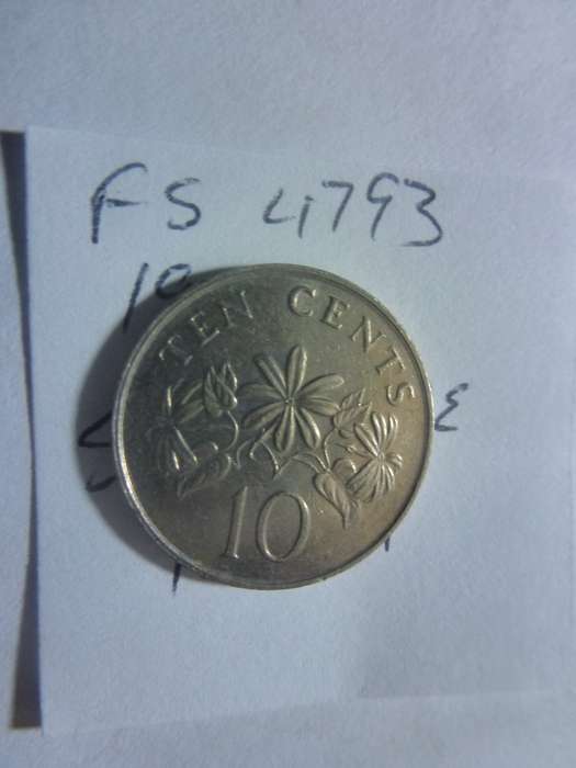1987 Singapore 10 cent