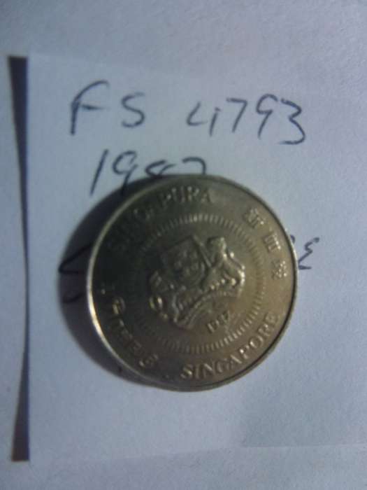 1987 Singapore 10 cent