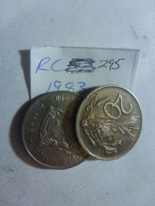 1983 Republic of South Africa 20 cent