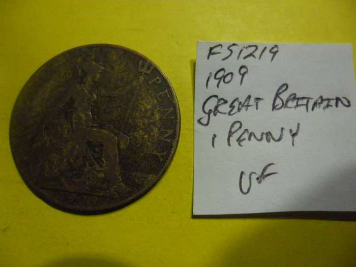 FS1219 1909 Great Britain 1 Penny