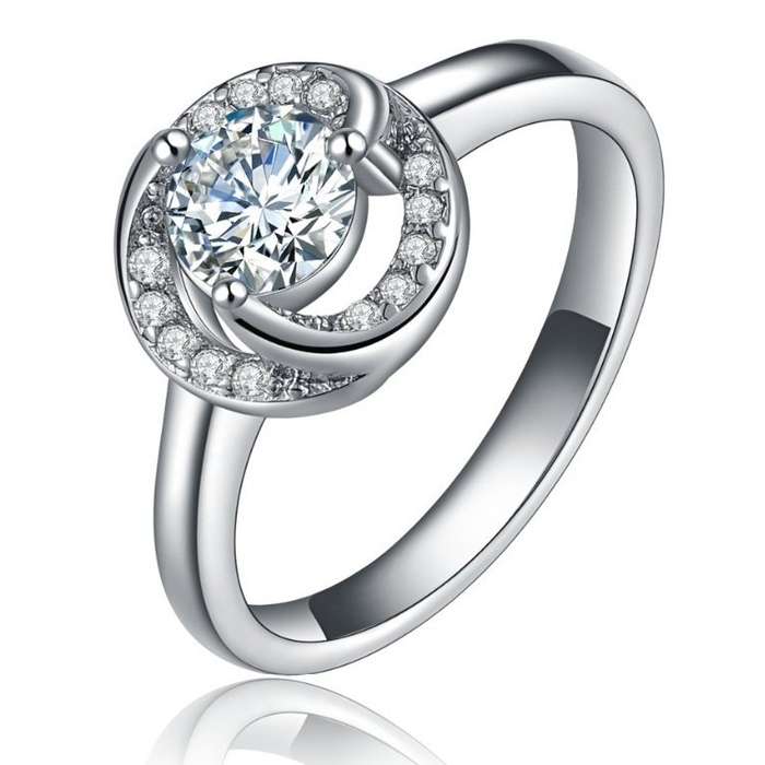 Astounding 1.25 Carat Simulated Diamond Ring. Size 7 / O !!!