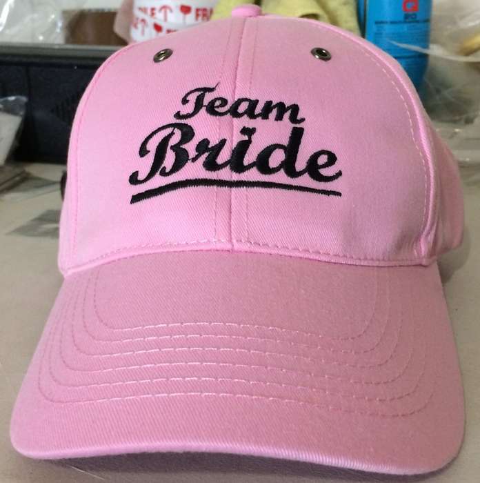 Personalised Embroidered Caps!  Brand Your own Name or Initial!    10 ON AUCTION!!!