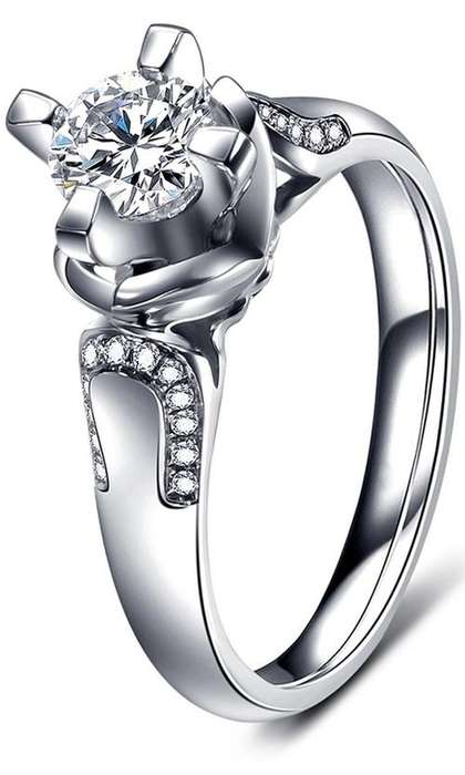 Designer 2 Carat Simulated Diamond Ring. Sizes Available : 6 ; 7 ; 8 ; 9