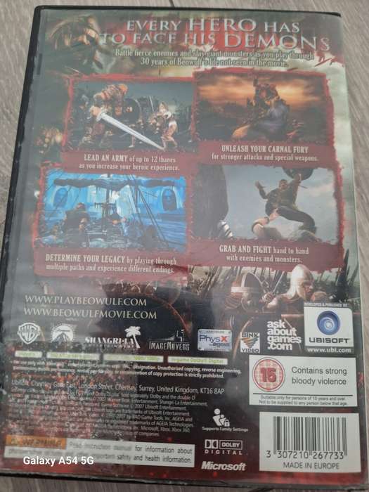 BEOWULF The Game (XBOX 360) - NEXT BUSINESS DAY SHIPPING!