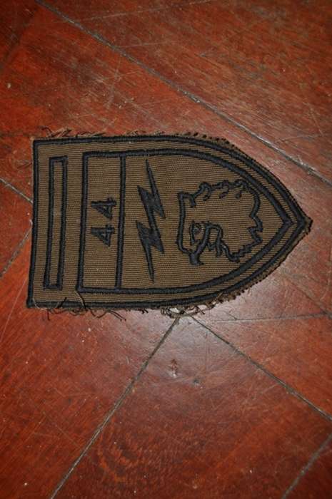 BORDER WAR 44 PARACHUTE BRIGADE CLOTH BADGE